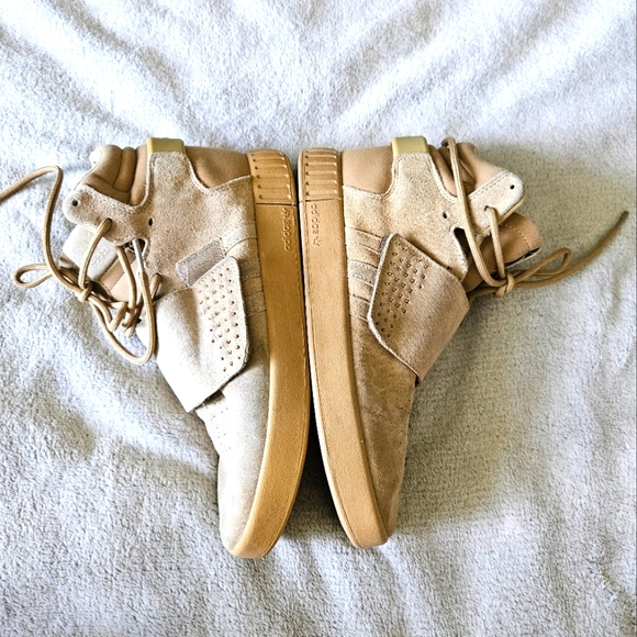 ADIDAS Tubular Invader suede hightops. Men's 9.5 - Picture 2 of 9